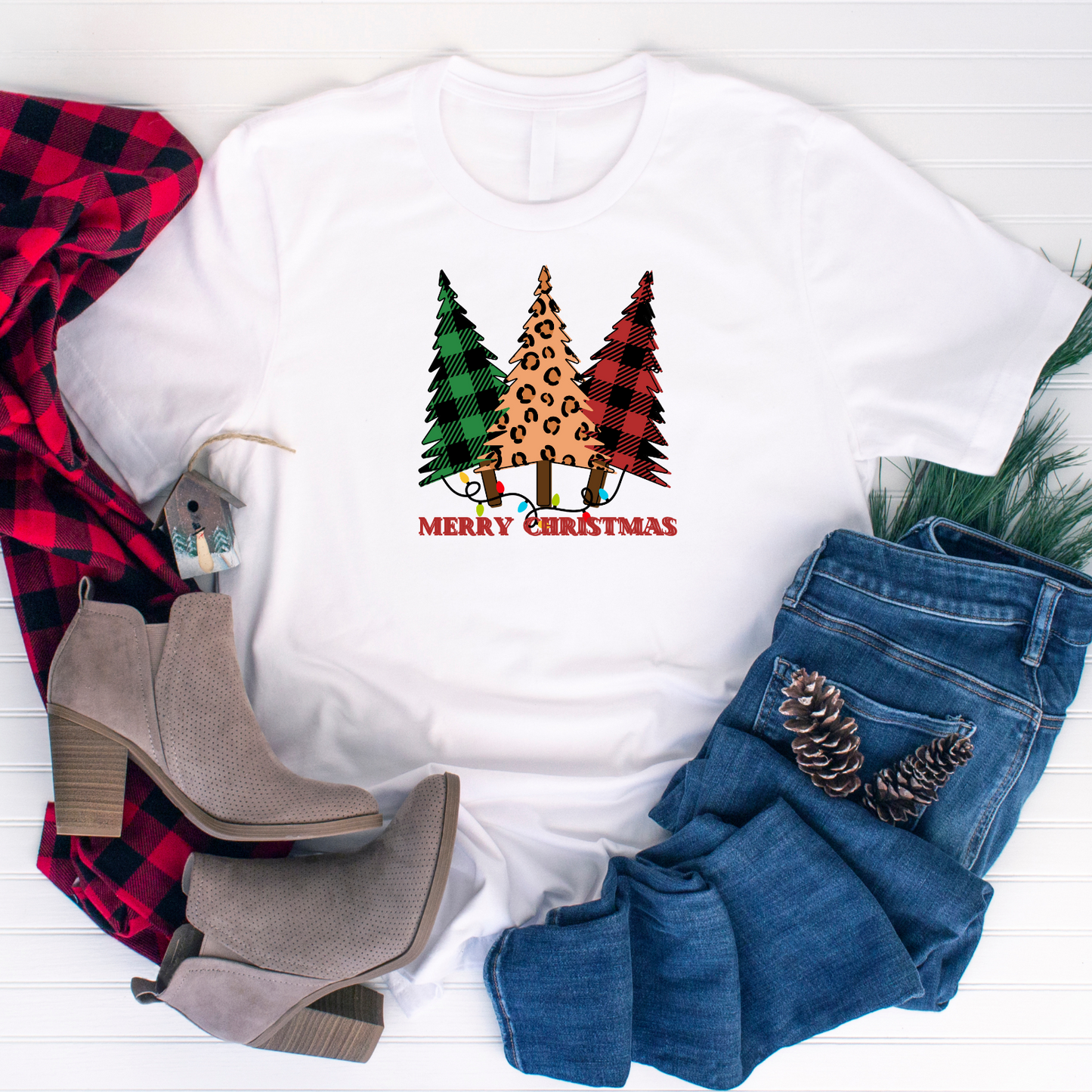 Merry Christmas cotton T-shirt