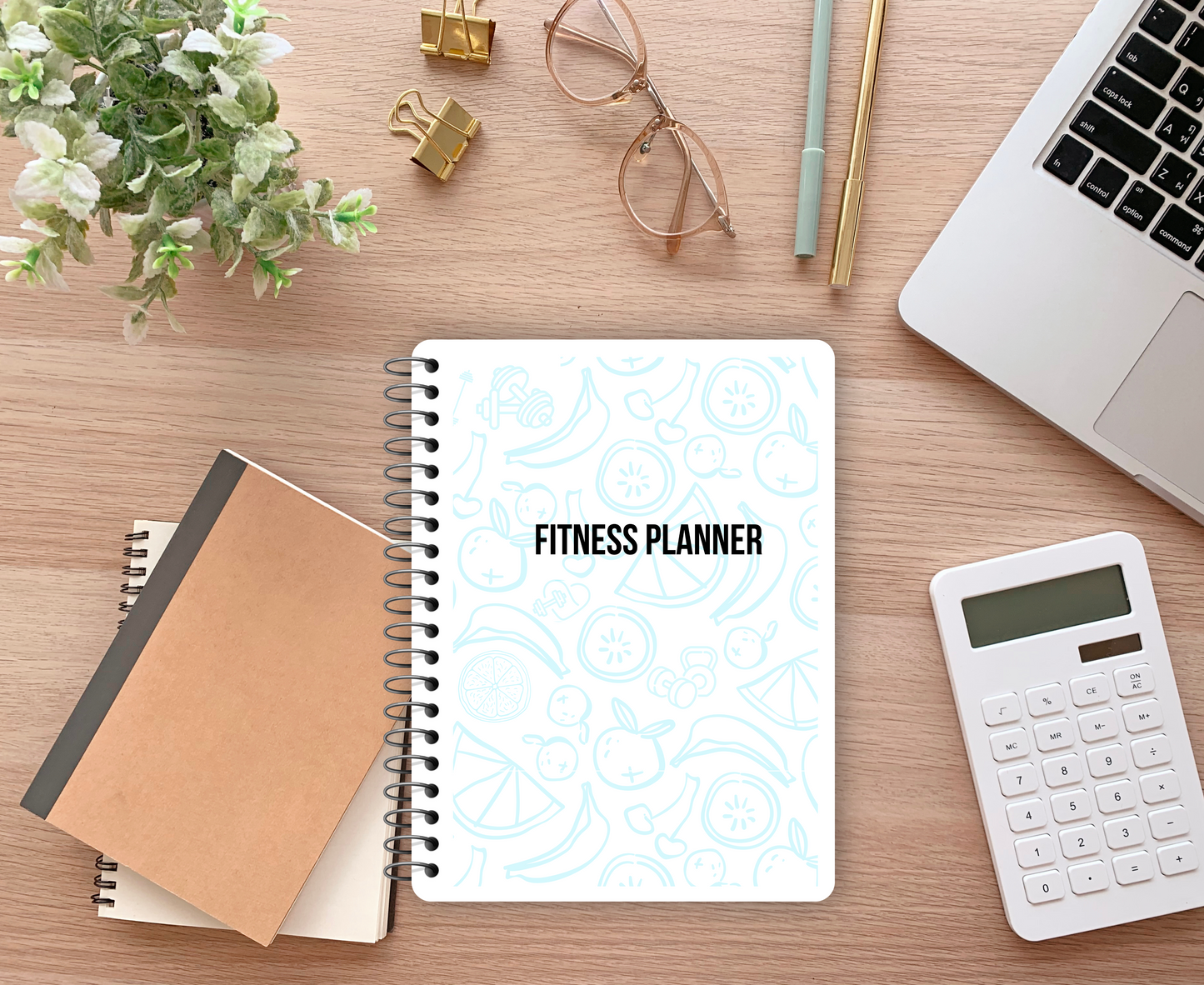 Printable Fitness Planner. Track Progress, Set Challenges & Crush Goals